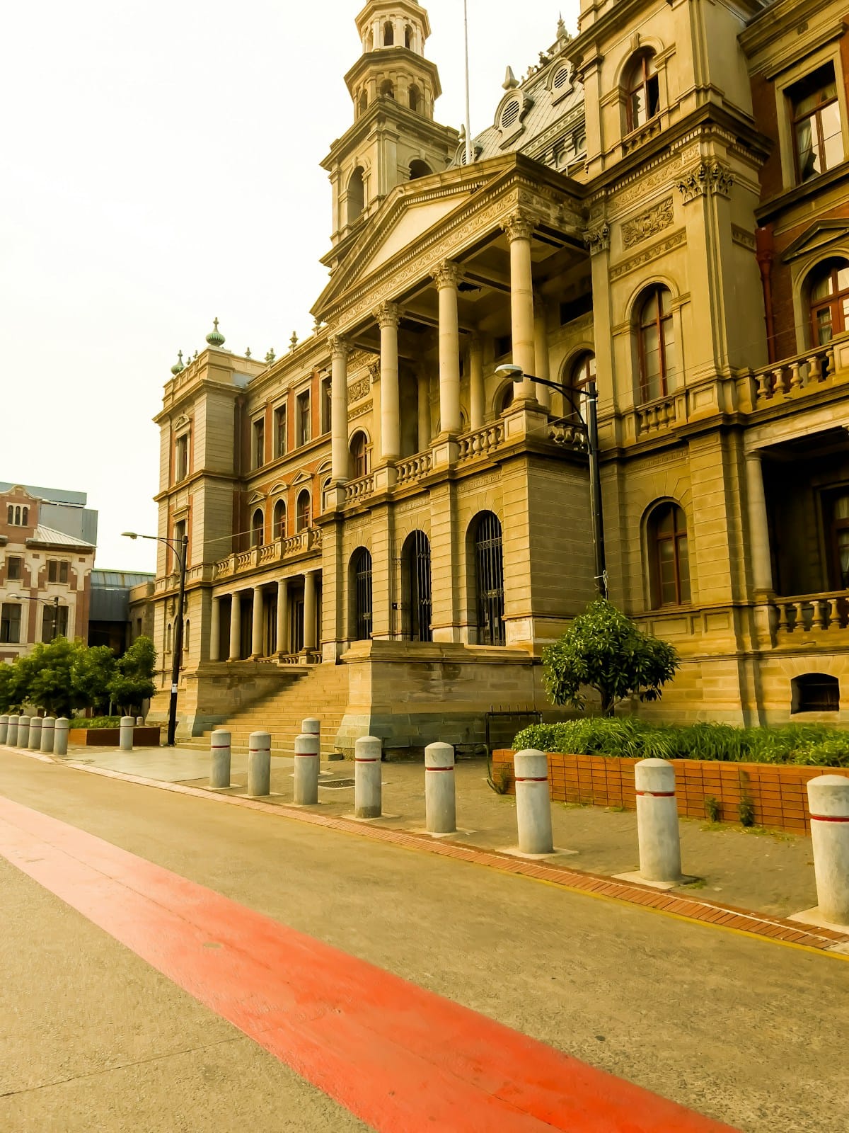 Neoclassical Palace of Justice building on Church Square, Pretoria, South Africa